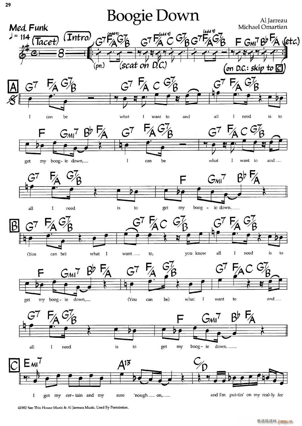 Boogie Down(爵士钢琴曲)1