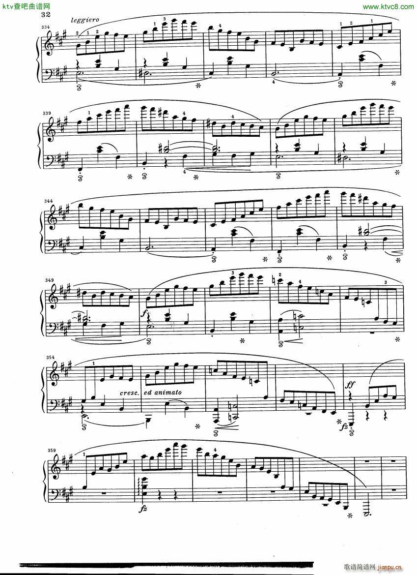 Chopin Scherzo B flat minor Henle10