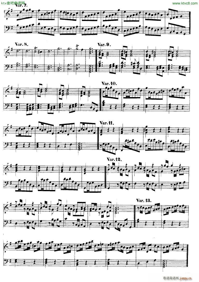 Handel Chaconne in G major G2282