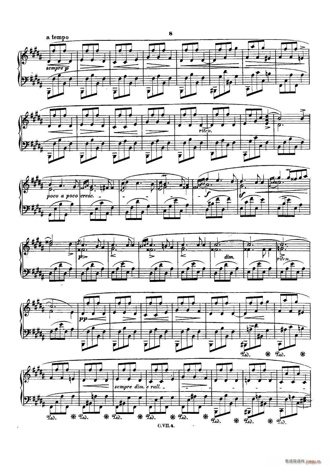肖邦 钢琴谐谑曲 Chopin Scherzo（No 1 b小调 Op 20）7