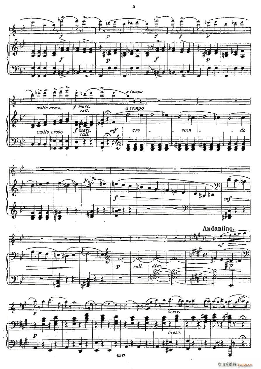 Opern-Transcriptionen.Op.45-6（长笛+钢琴伴奏）4