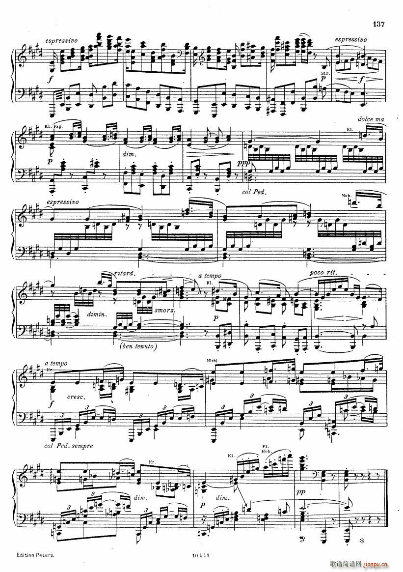 Brahms op 98 Singer Symphonie Nr 419