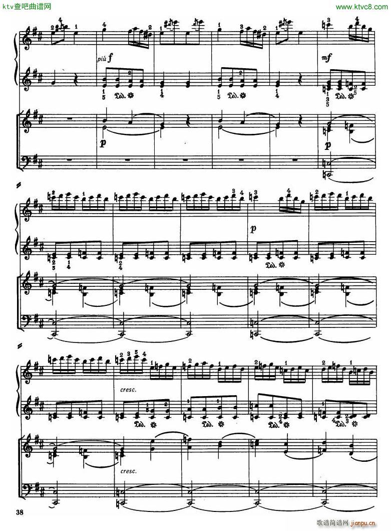 Haydn Piano Concerto in D Major 2pf36