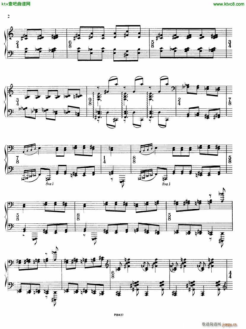 Ginastera op 53 Sonata No 22