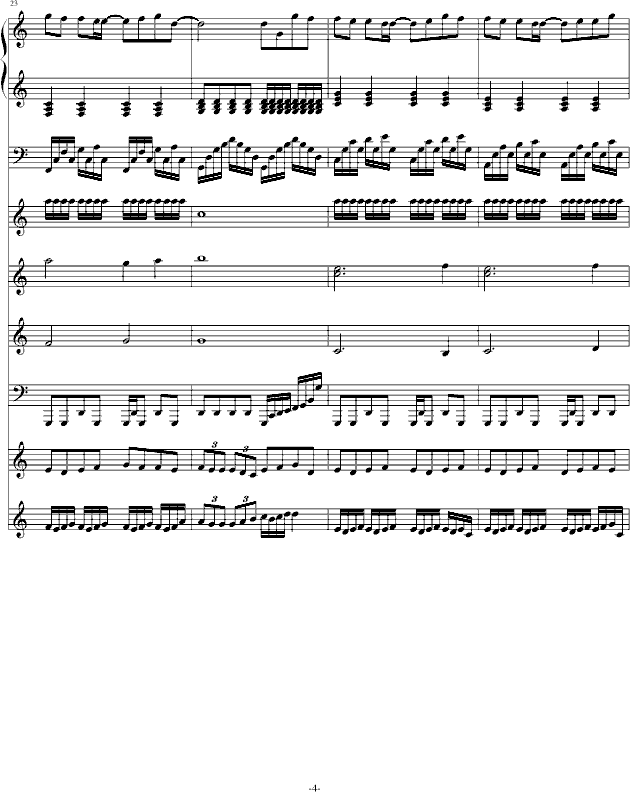 我不知道（演奏版）-钢琴谱(钢琴曲)-shadow74