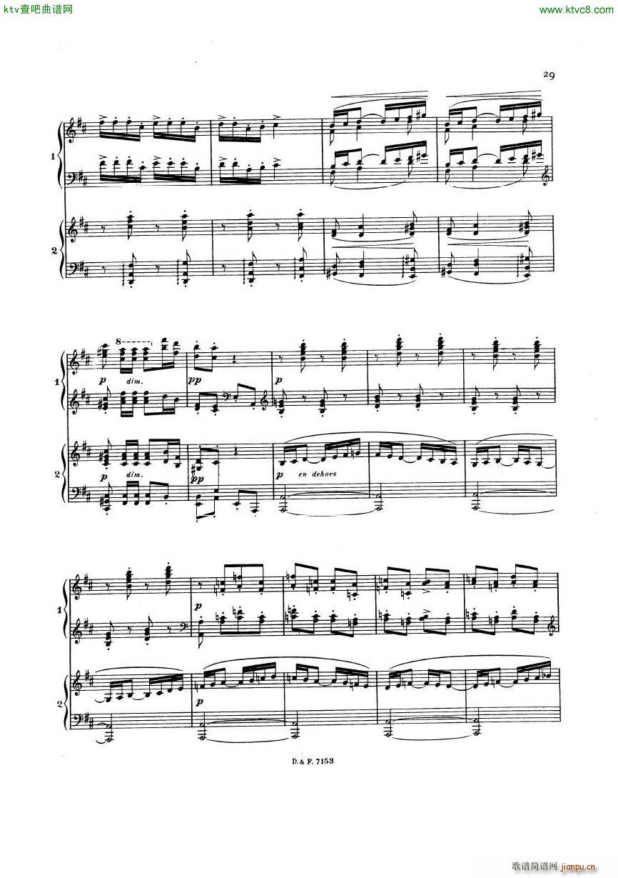 busser debussy Petite Suite 2P29