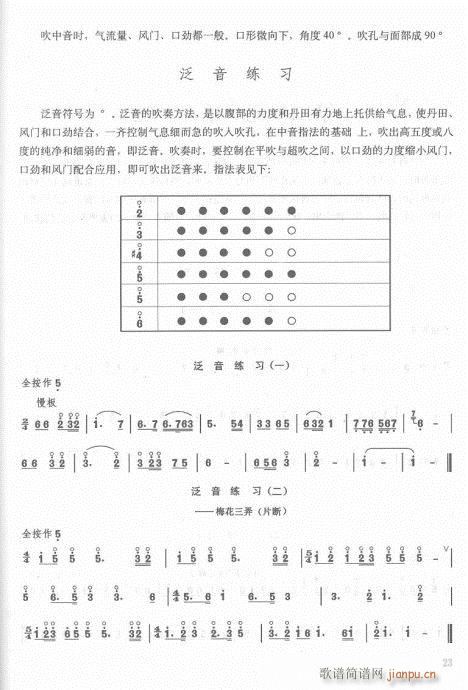 笛子入门教材  增订本21-413