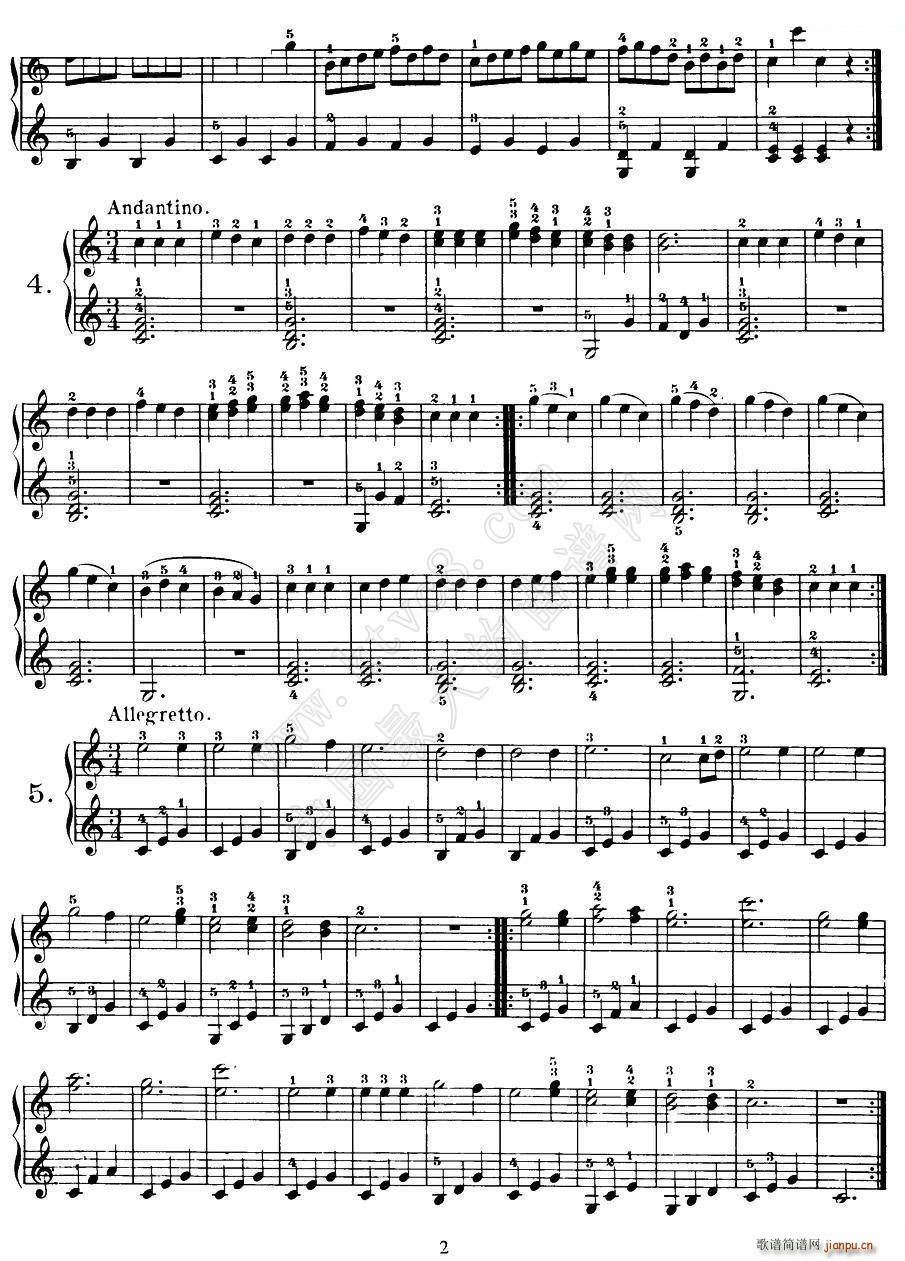 Czerny - 100 Progressive Studies Op 139 （1―21）2