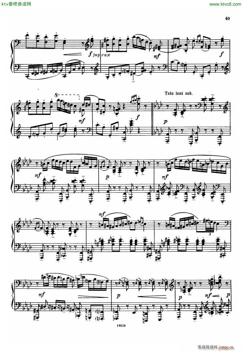 Auric Trois Impromptu No 12