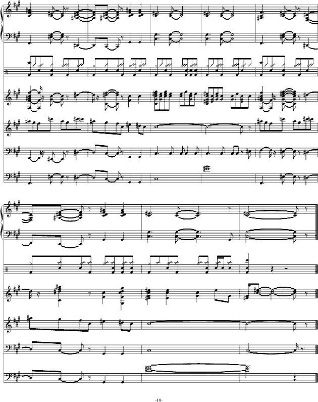 上传的MP3错误，请忽略本谱-钢琴谱(钢琴曲)-swenl10