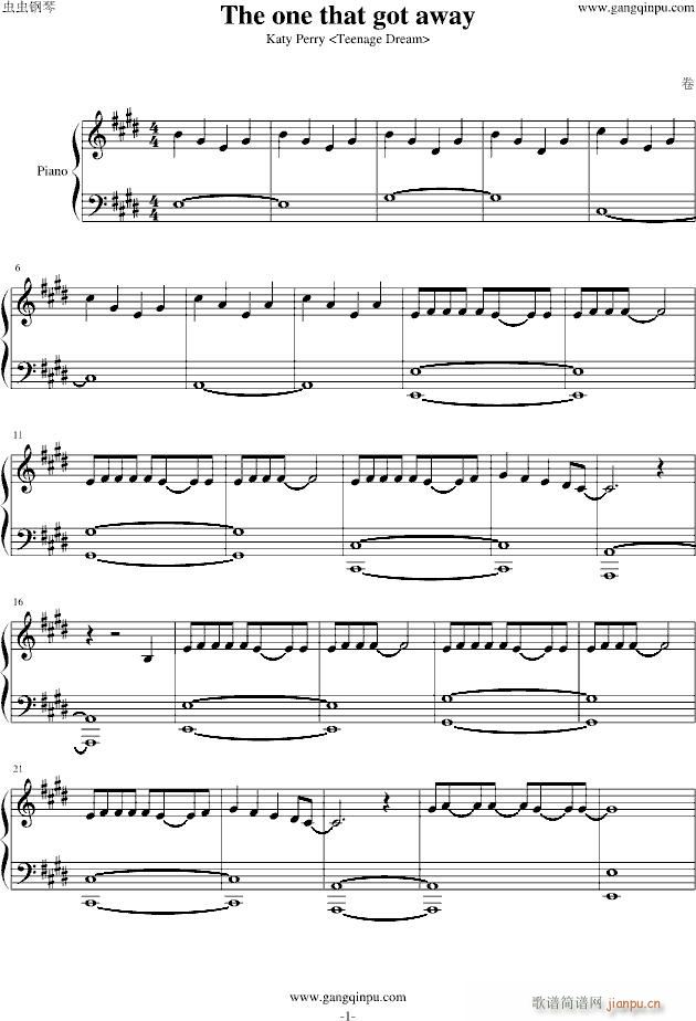 the one that got away_Katy Perry1