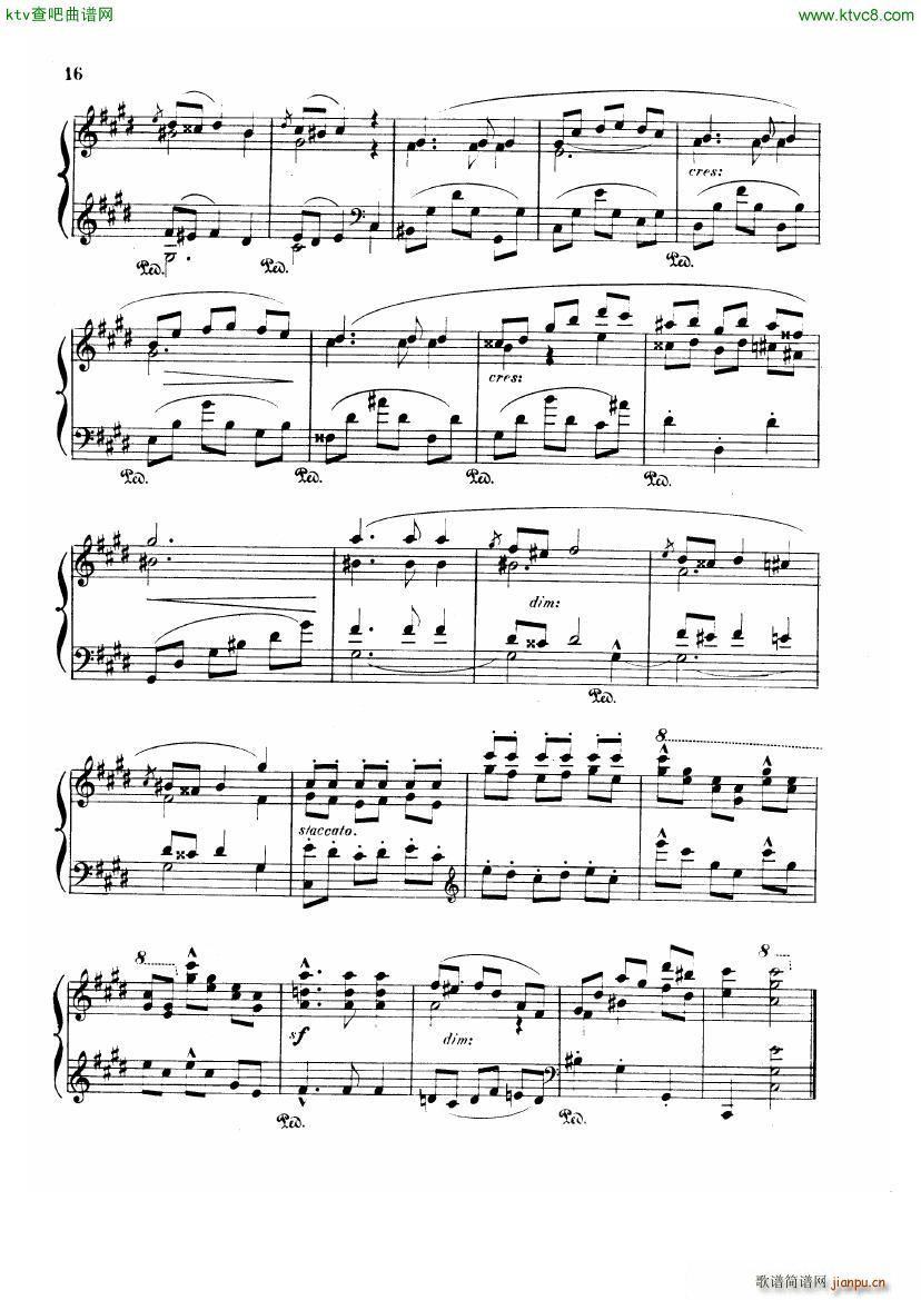 Albeniz op 82 Piano Sonata no 516
