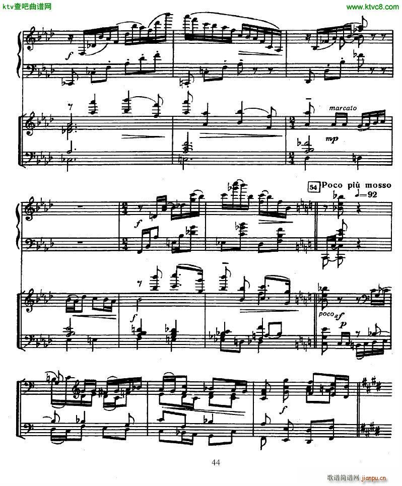 Glazunov Piano Concerto No 2 二3