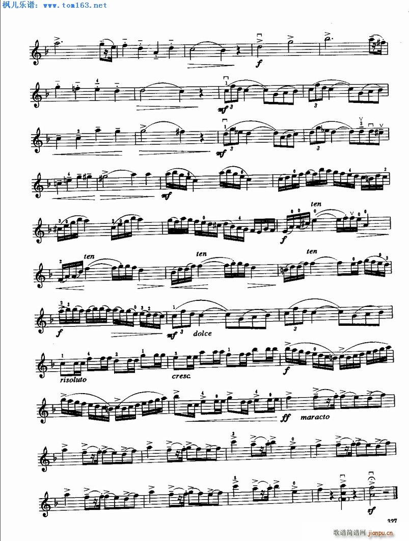 胡伯尔F大调协奏曲3