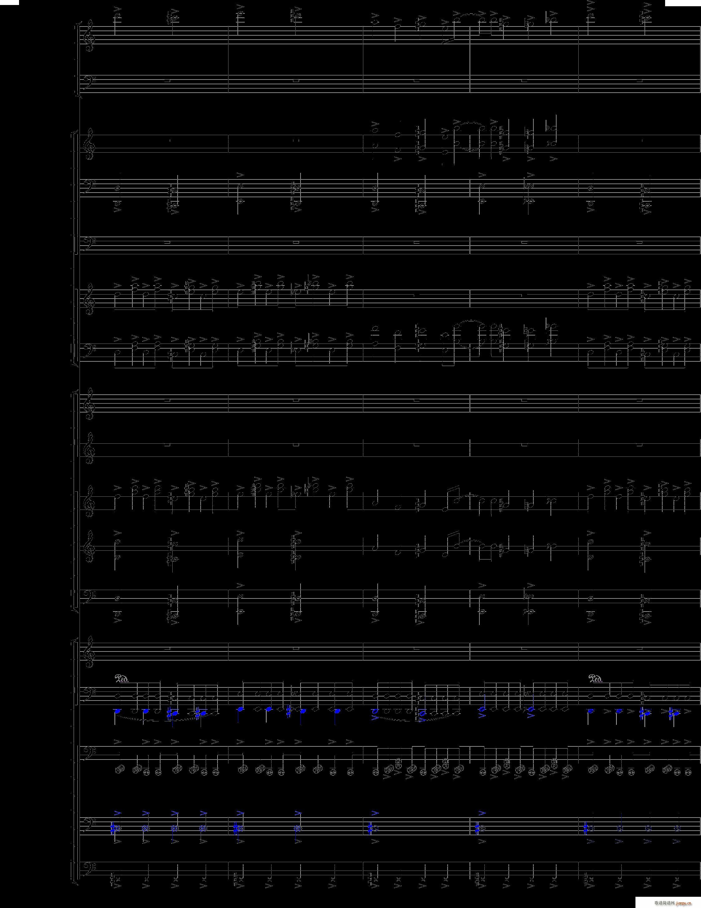 当管弦乐队遇上疯狂爵士鼓手震撼总谱5