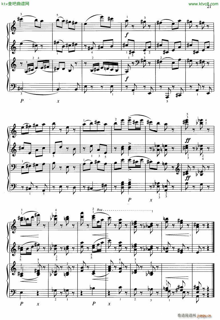 Hurnik innocenza for 4 hands20