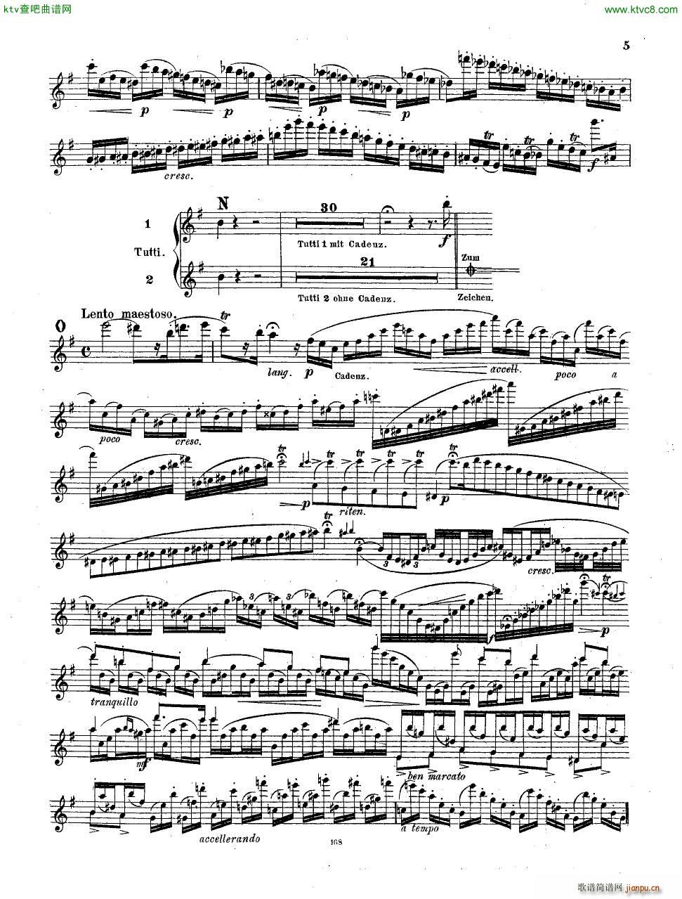 Andersen op 3 Concertst ck fl part only6