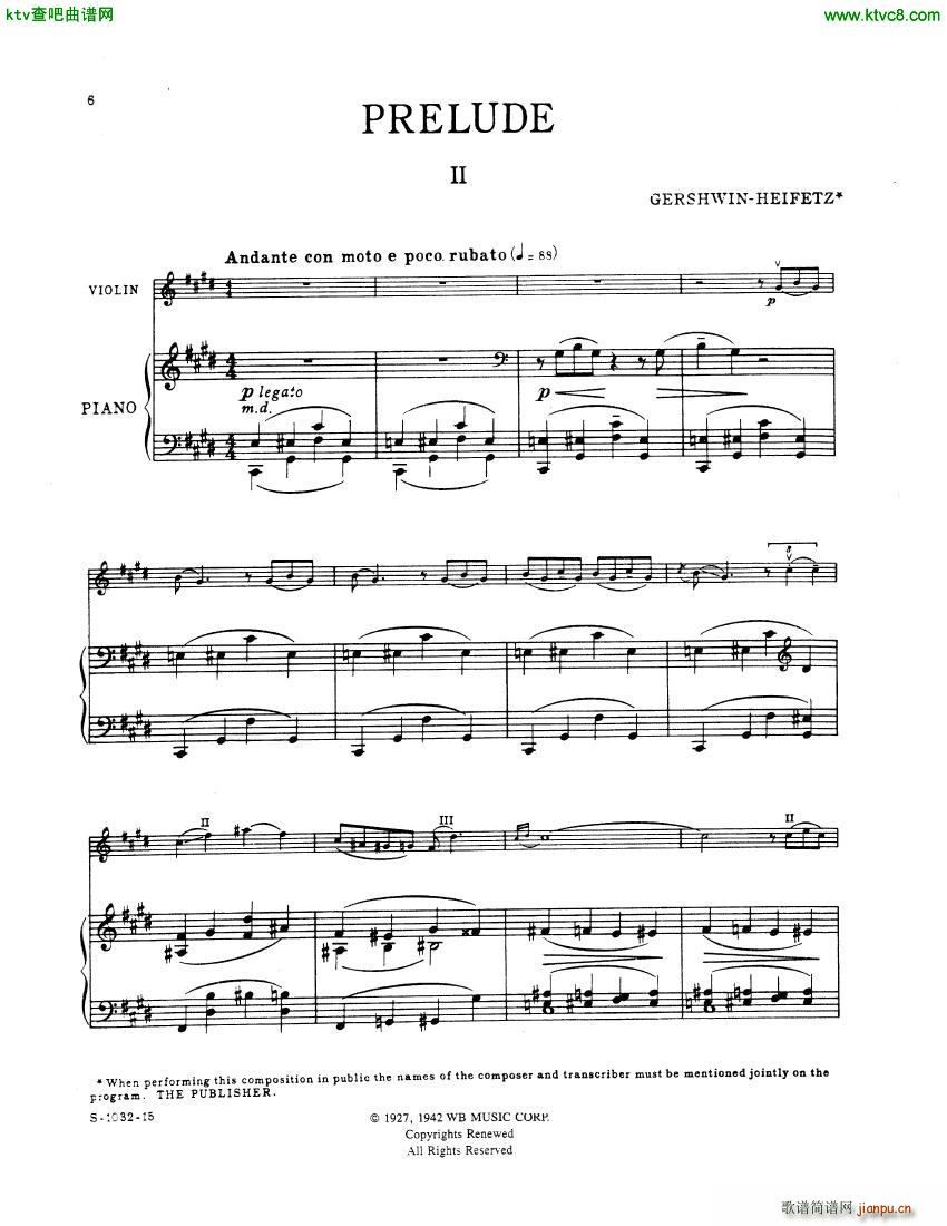 3 Preludes Piano Parts Gershwin5