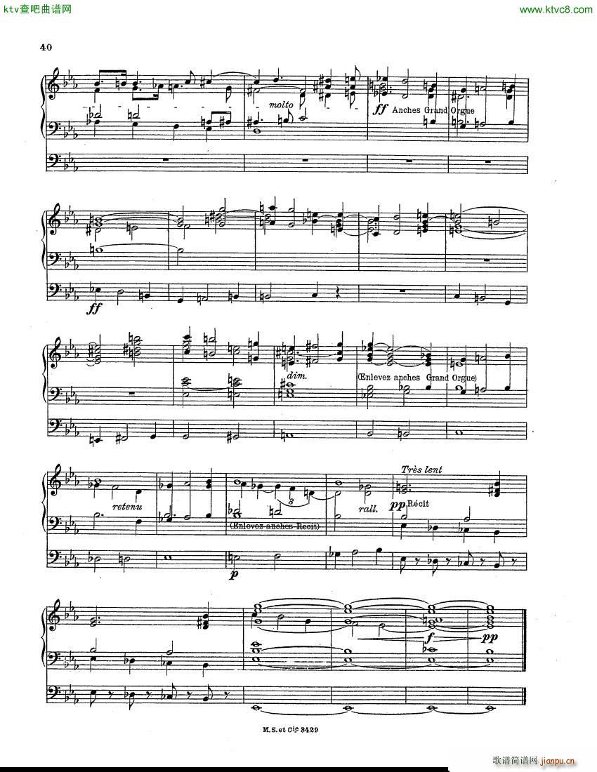 Berthier Paul Variations pour Grand orgue11