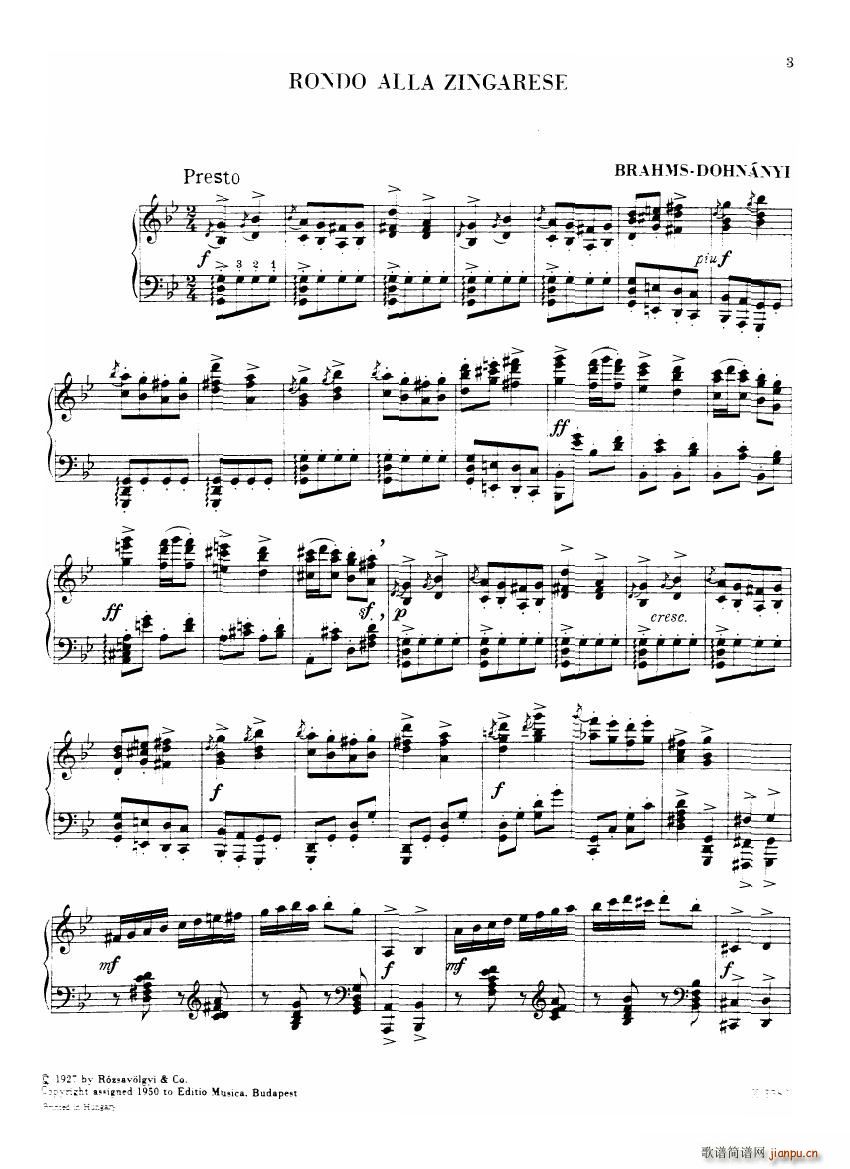 BRAHMS DOHNANYI Rondo alla zingarese2