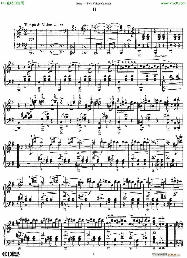 Grieg Two Valses Caprices7