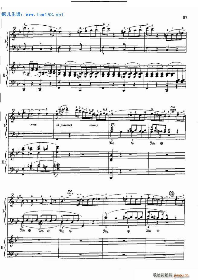 浪漫曲（降B大调钢琴协奏曲第二乐章） ―_莫扎特6