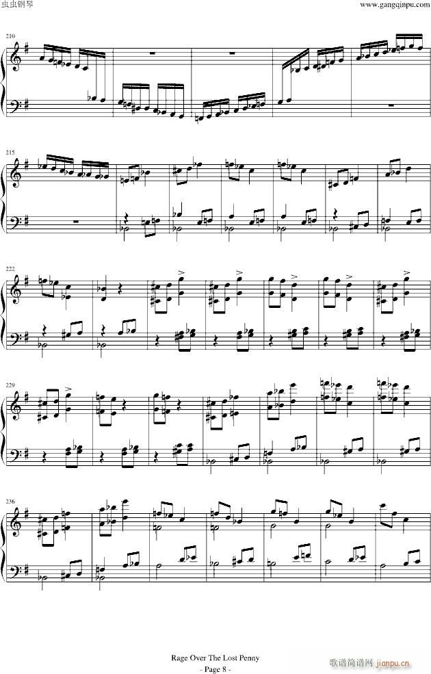 贝多芬：Rage Over The Lost Penny（丢失一分钱的愤怒）_贝多芬-beethoven8