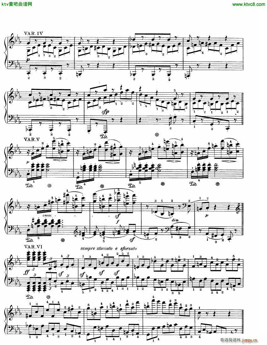 Beethoven WoO 80 32 Variations in C Minor3