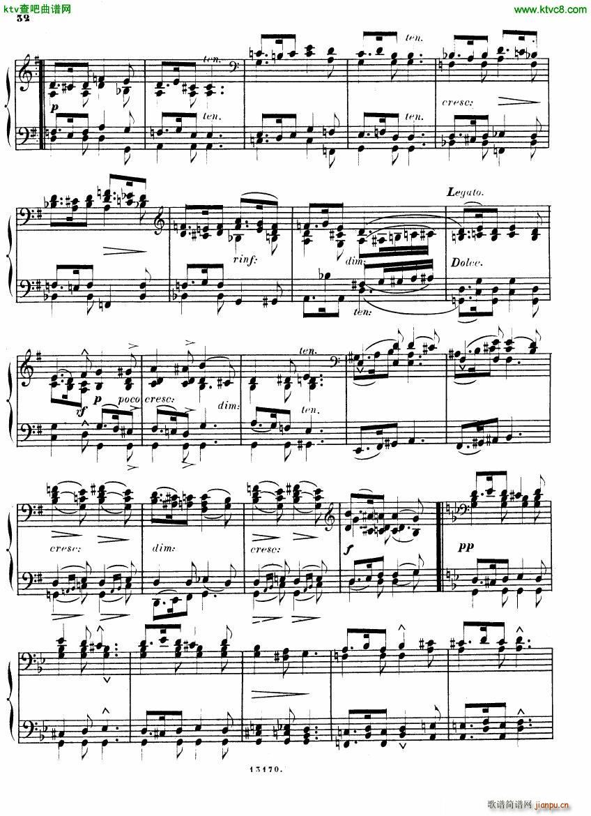 Alkan op 38b Deuxieme recueil de chants31