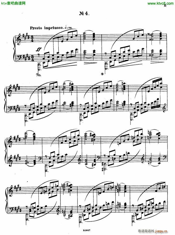 Gliere 25 Preludes op30 Book19