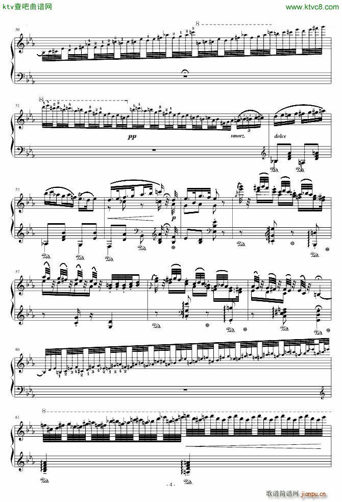 匈牙利狂想曲第4号 华丽而动听的狂想曲_李斯特4