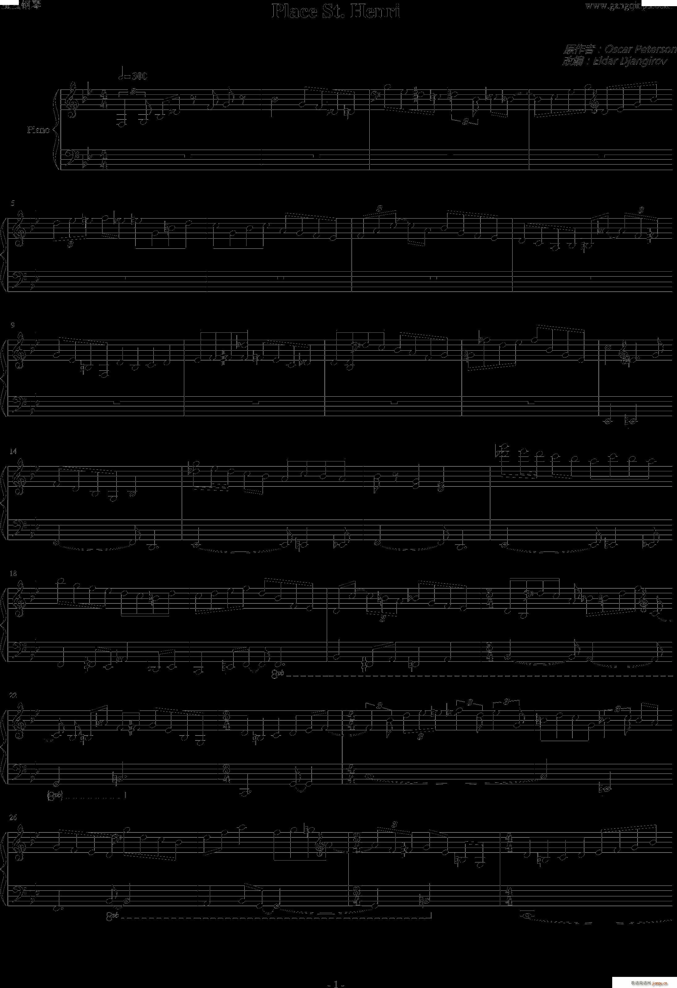 爵士炫技place st henri_oscar peterson1
