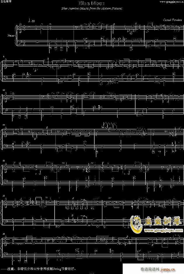 】爵士小品】Blue Moon -_Conal Fowkes1