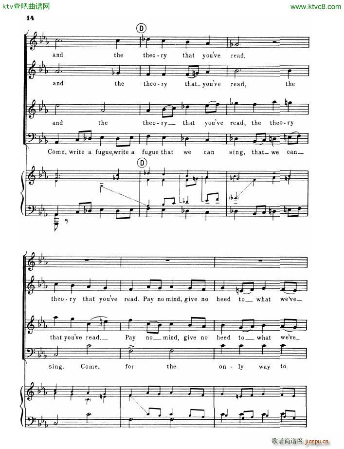 Gould Glenn So you want to write a fugue12