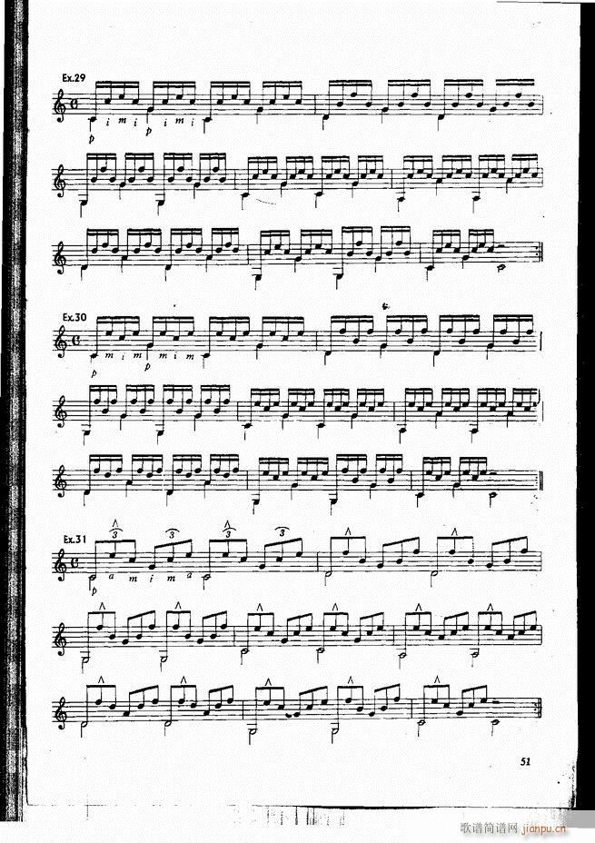古典吉他演奏教程 目录 前言 1-6058