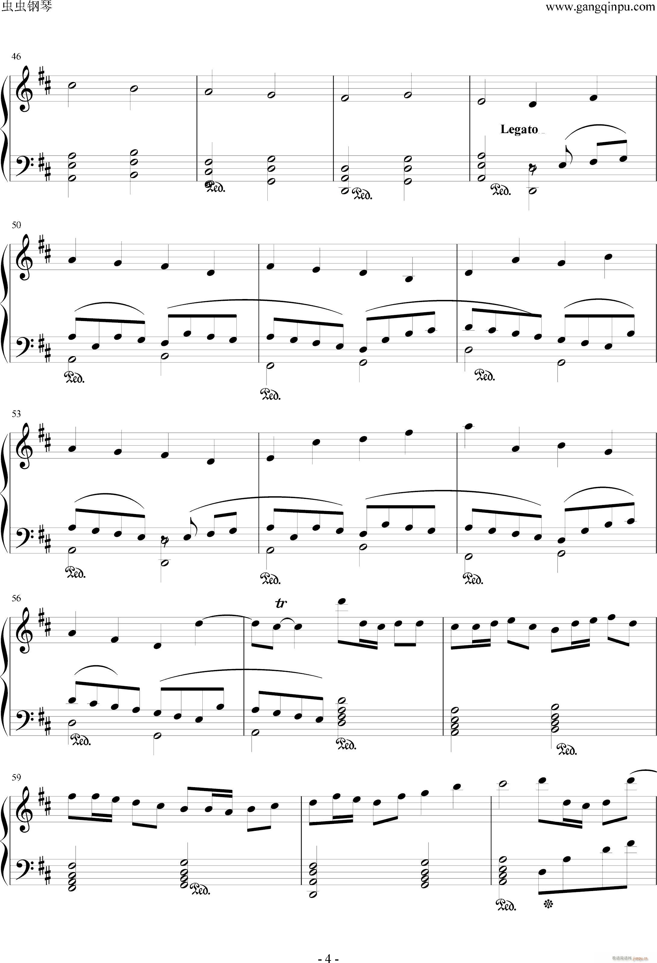 卡农 大爱人间_帕赫贝尔 Pachelbel4