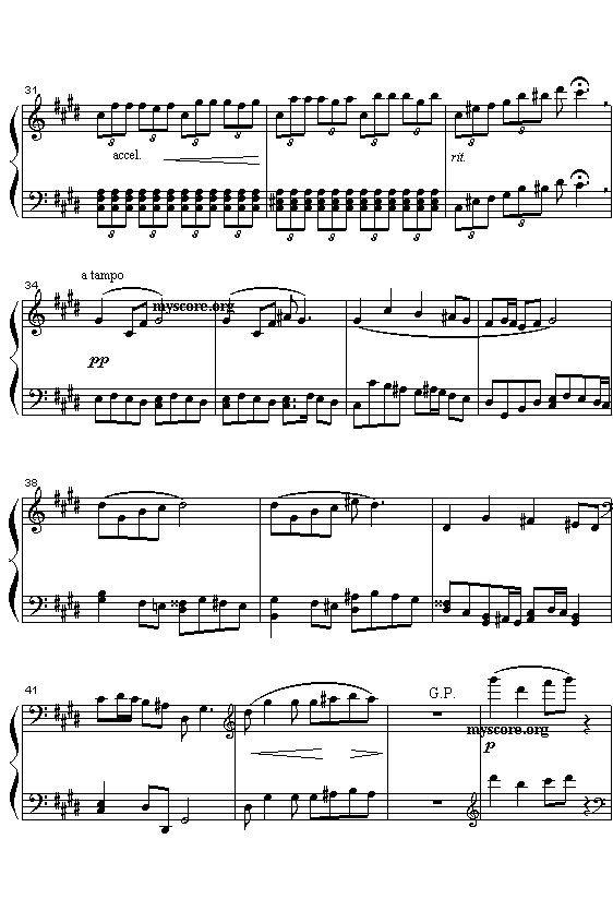 “神雕侠侣交响乐”改编钢琴曲：黯然销魂（阿镗曲）3