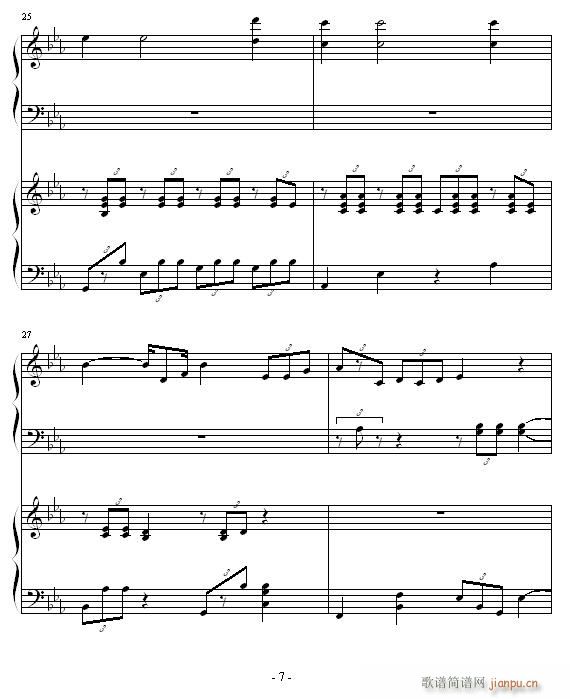 ココロの音_piano钢琴恋曲7