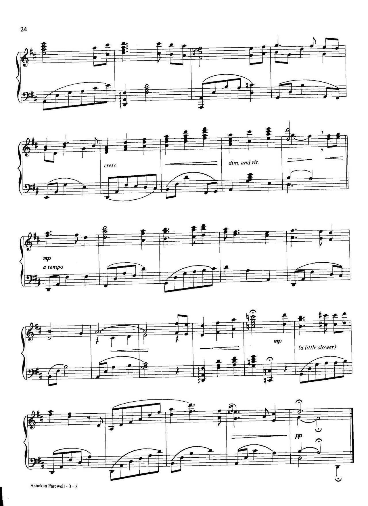 ashokan farewell(Dan Coates 流行情调 集)3