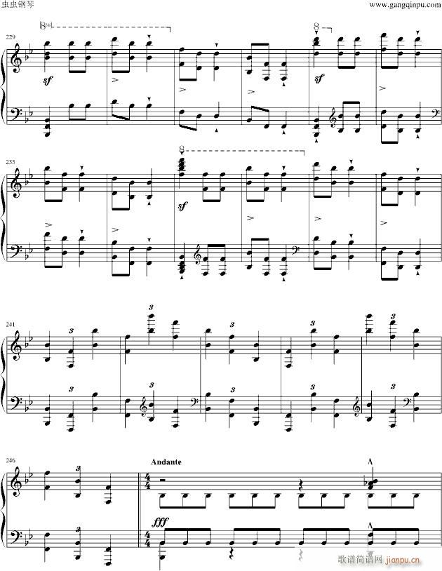 李斯特《唐璜的回忆》选段――香槟之歌  最难钢琴曲~_李斯特11