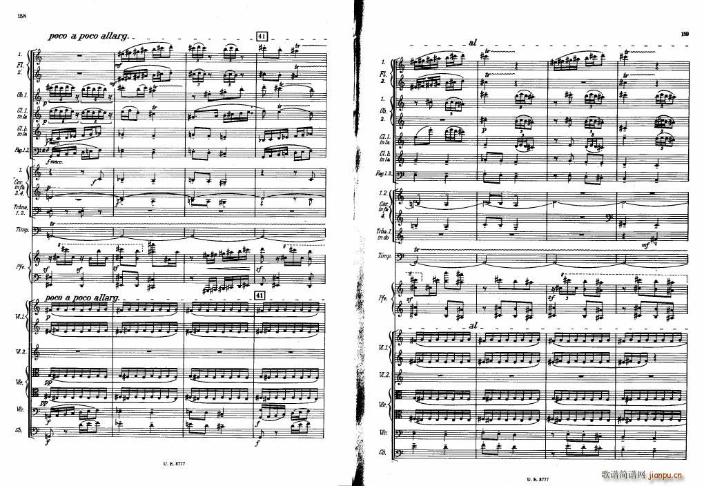 Bartok SZ 83 Piano Concerto No1 Full Score 二39