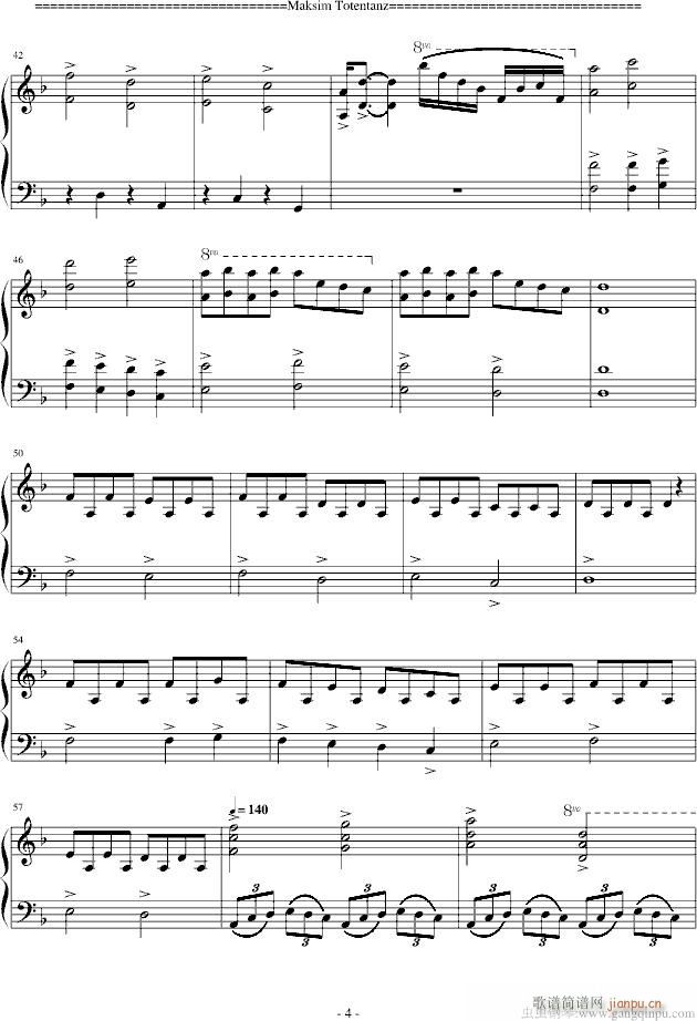 Totentanz-死之舞- （第二版）_马克西姆 Maksim Mrvica4