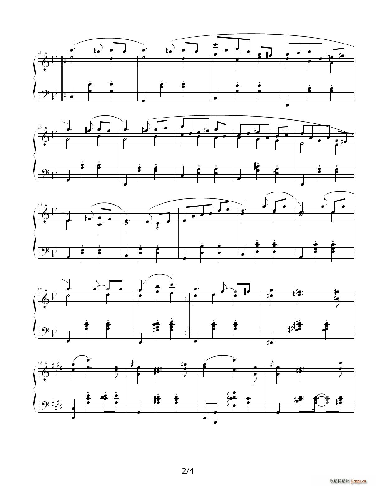舞曲 降B调2