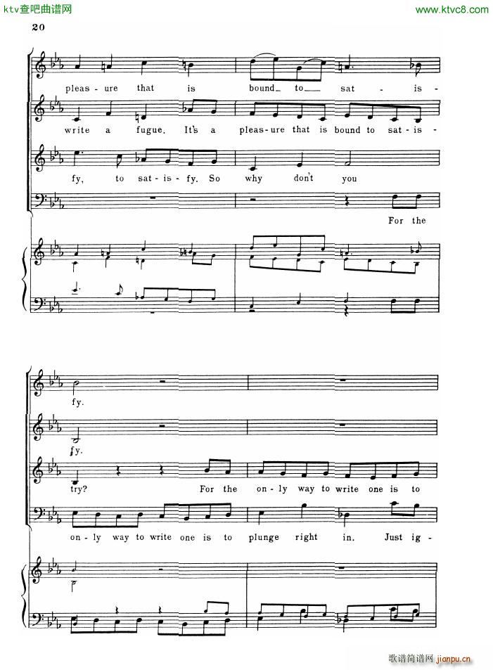 Gould Glenn So you want to write a fugue18