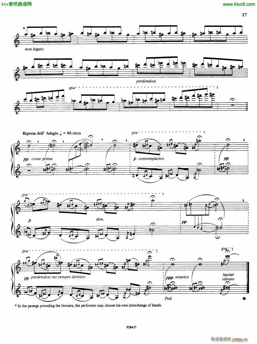 Ginastera op 53 Sonata No 217