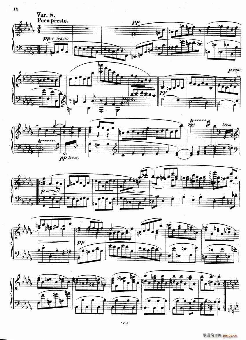 Brahms Stark Haydn Variations pno solo13