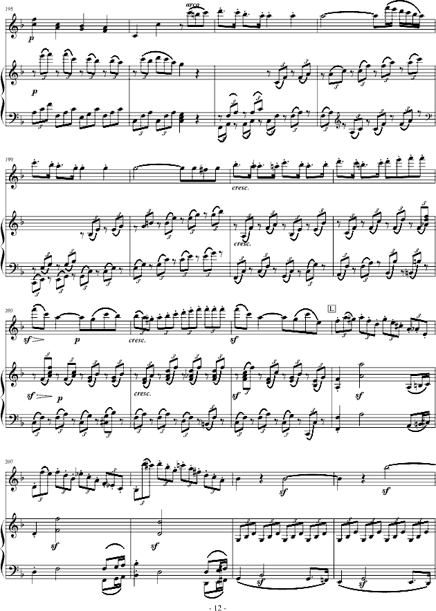 贝多芬-春天奏鸣曲(Op.24)第四乐章-钢琴谱(钢琴曲)-贝多芬-beethoven12