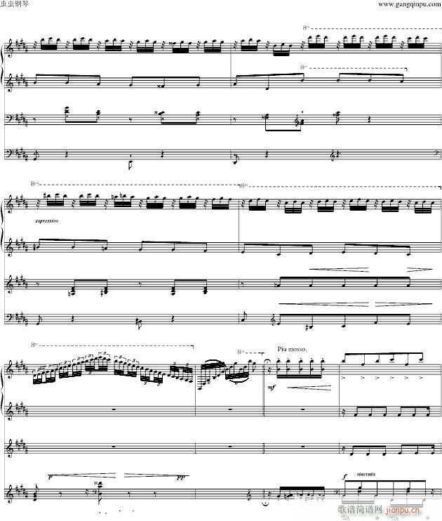 La Campanella 钟-四手联弹_李斯特9