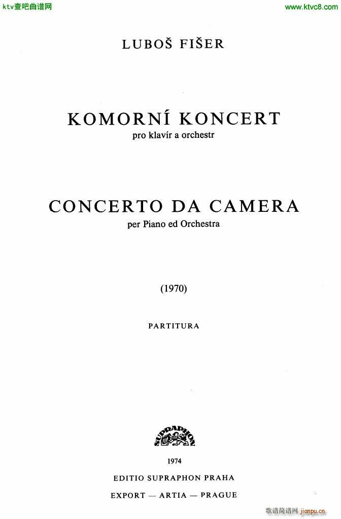 Fiser concerto da camera for piano full score1