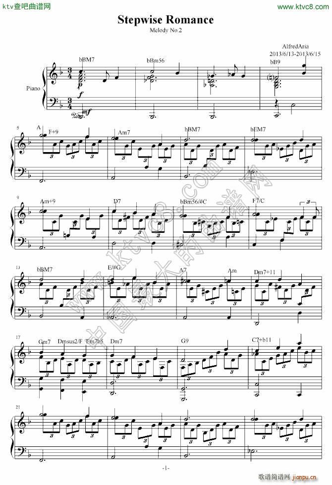 Stepwise Romance_AlfredAria1